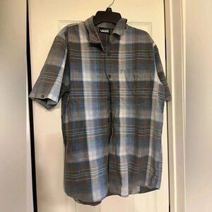 Vans flannel t shirt size S